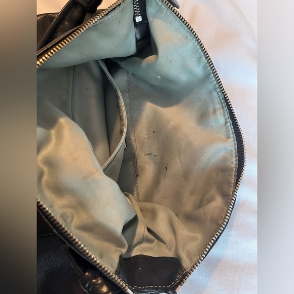 Coach Kristin Black Leather Hobo Shoulder Bag - Picture 12 of 14